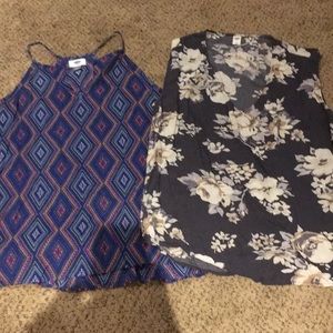 Old navy tank tops size medium